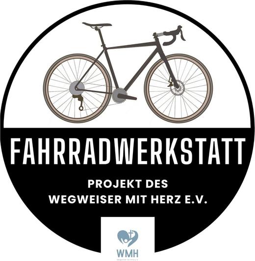 Logo der Fahrradwerkstatt – Projekt des Wegweiser mit Herz e.V.